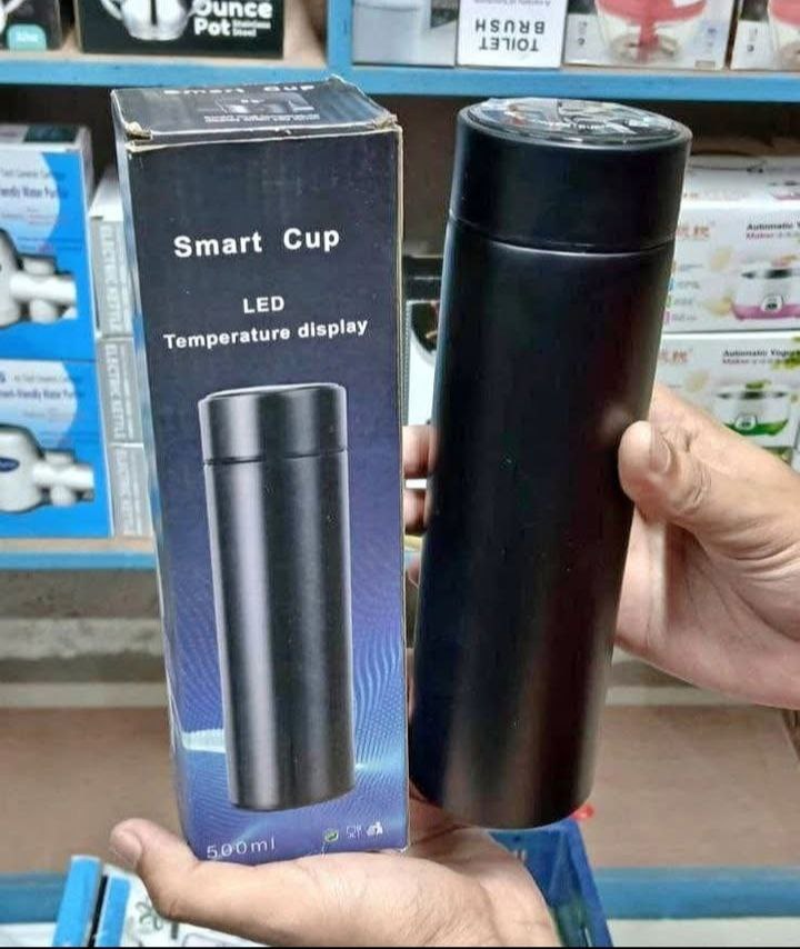 এলইডি ডিসপ্লে ফ্লাস্ক - LED Temperature Display Flask (500ml)